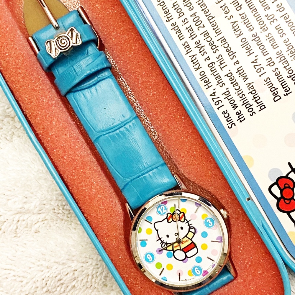 NIB VTG Hello Kitty 30th Anniversary Wristwatch